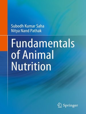 cover image of Fundamentals of Animal Nutrition